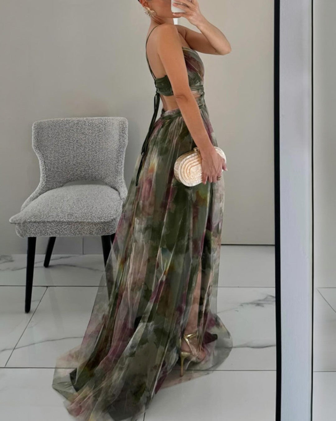 Elegant Silkesklänning Marbella – Maison Claire et Sylvie