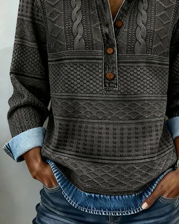Riley | Stilren Krage Top