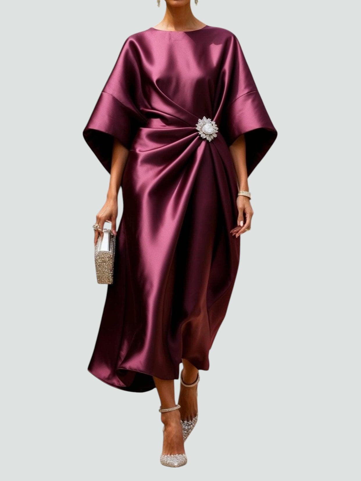 Annalena™ | Elegant Lång Aftonklänning