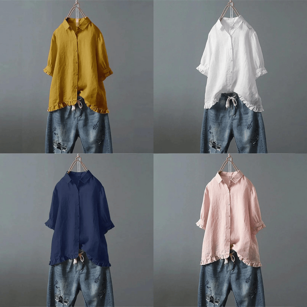 ANNA | Vardag Ruffle Top