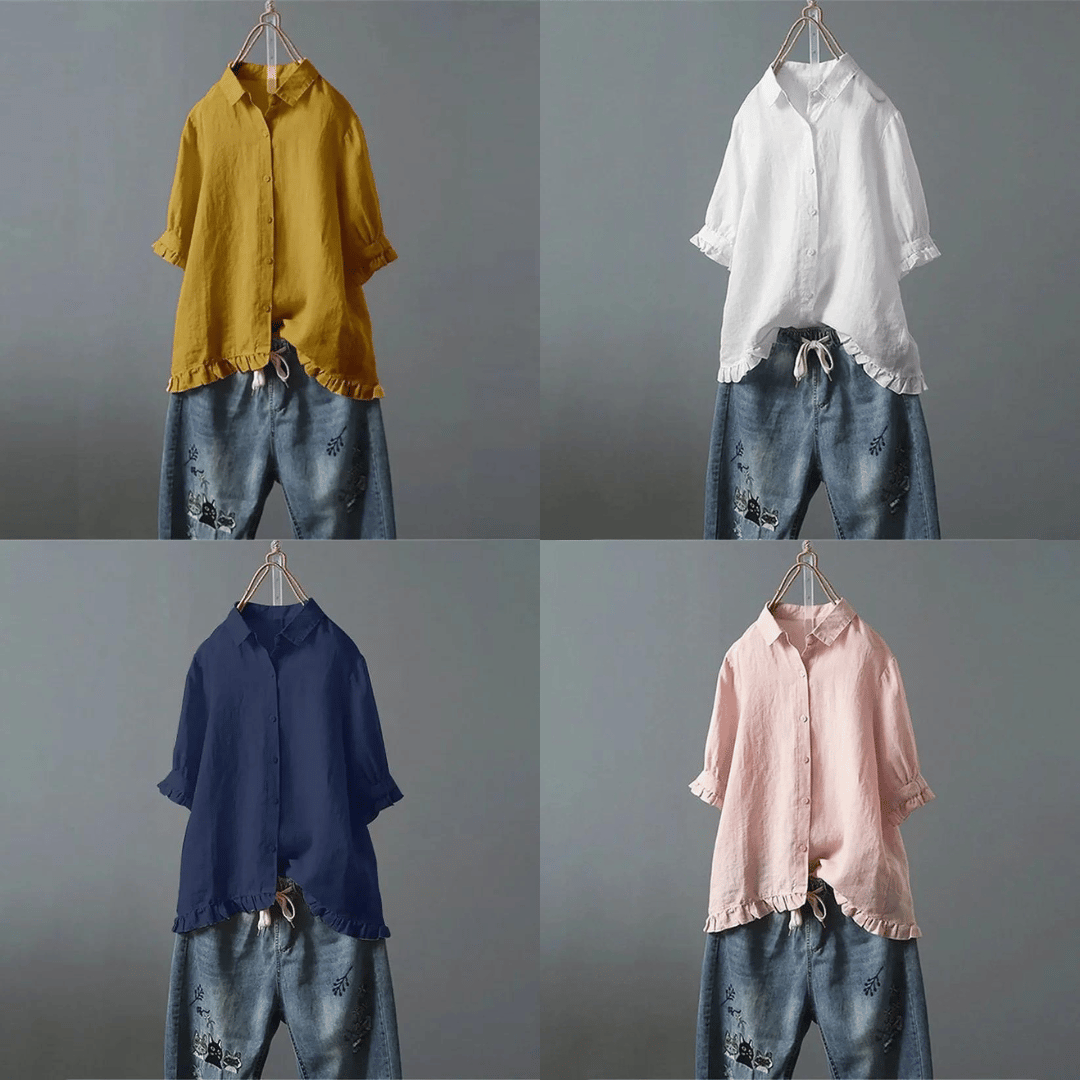 ANNA | Vardag Ruffle Top