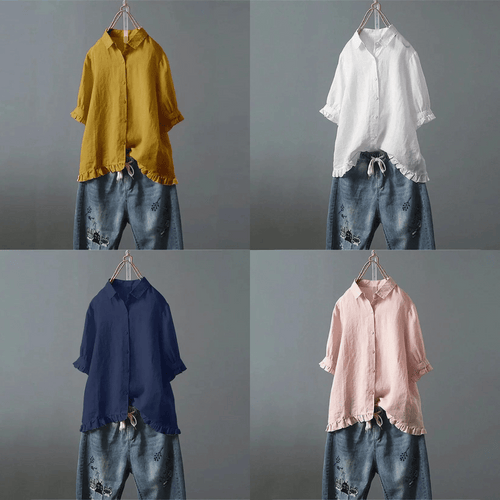ANNA | Vardag Ruffle Top