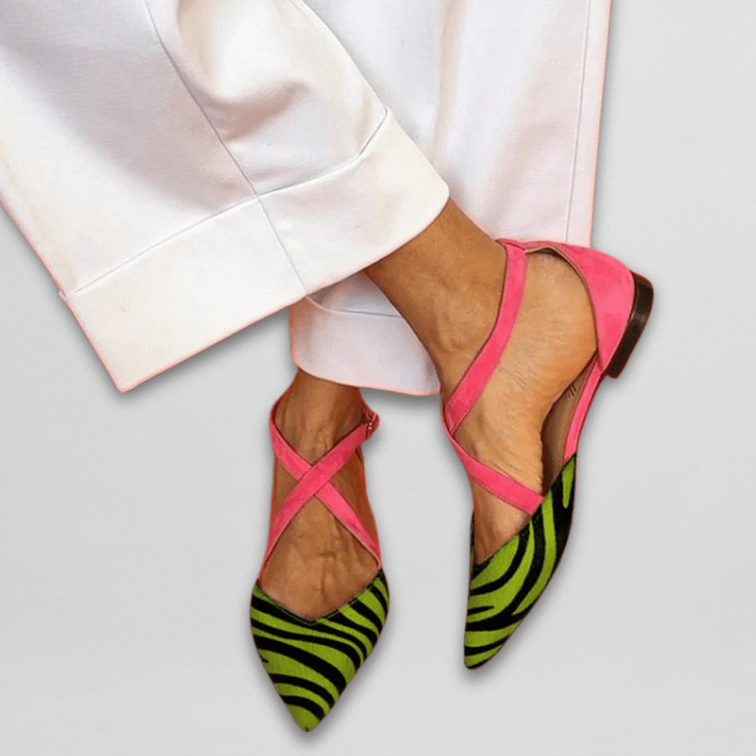 Elisa | Strapiga Ballerina Flats