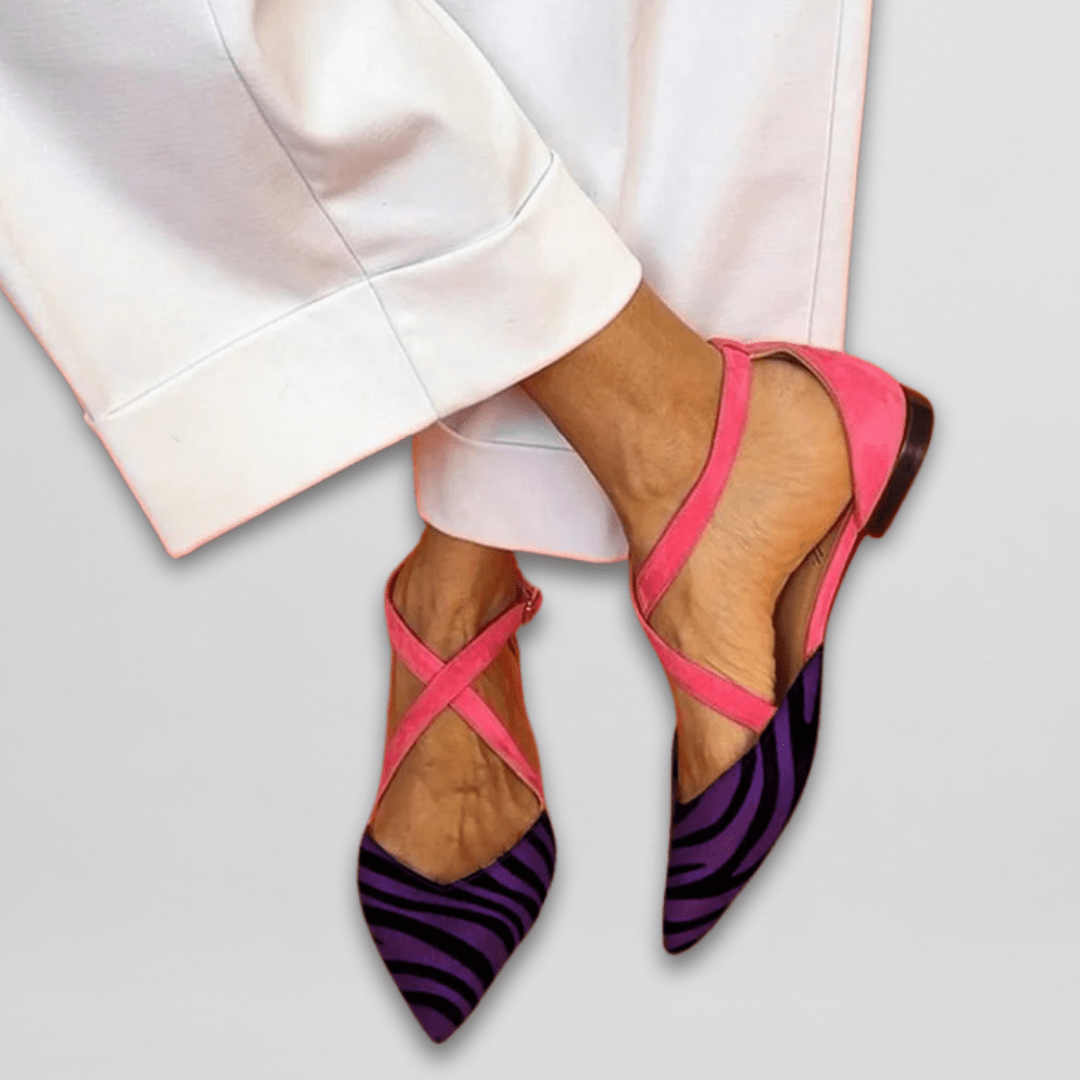 Elisa | Strapiga Ballerina Flats