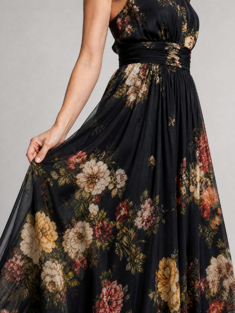 Sior™ Floral Halterneck Midi Klänning
