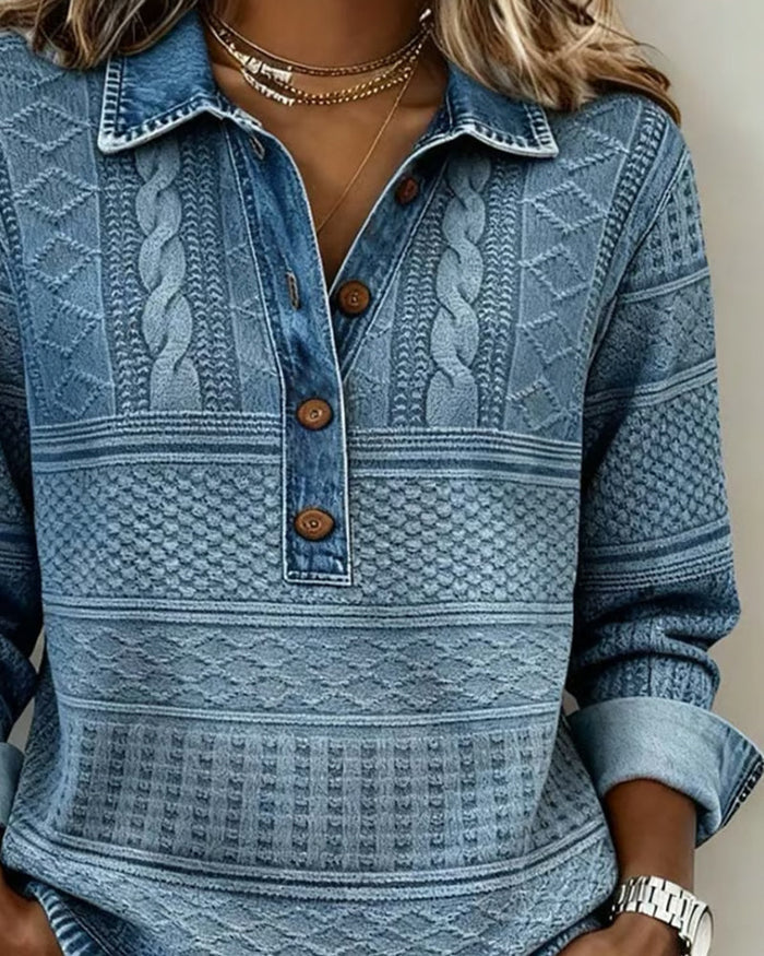 Riley | Stilren Krage Top