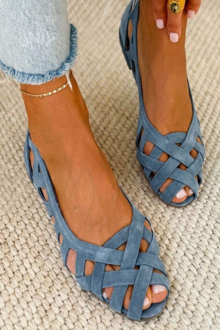 Azzurra | Flätade Sandaler Vivace