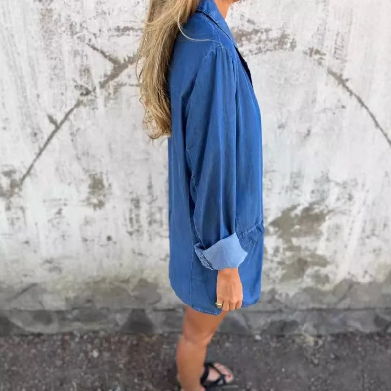 Sarah | Okomplicerad Denim Blazer