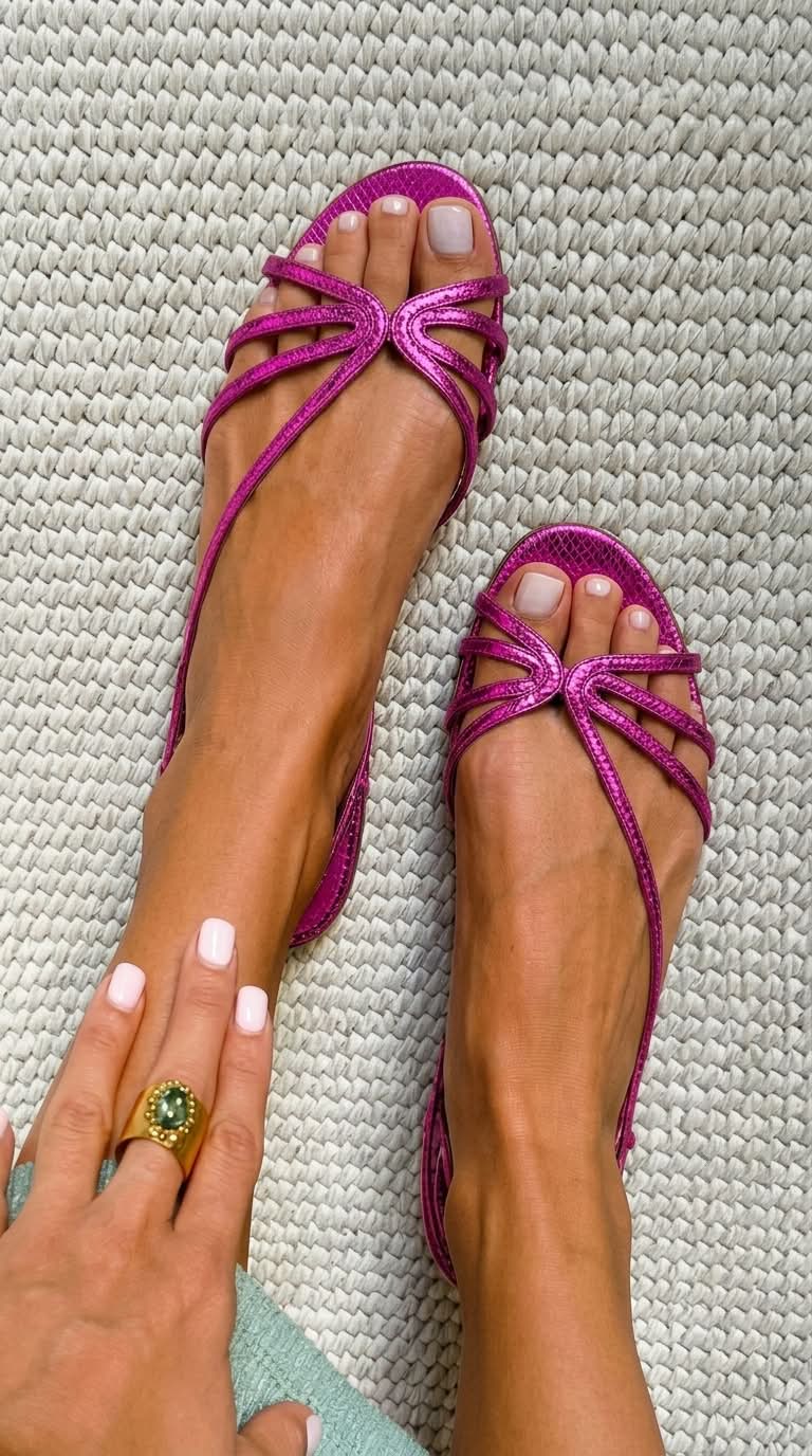 Serafina | Gyldna Sandaler Sommar Essens