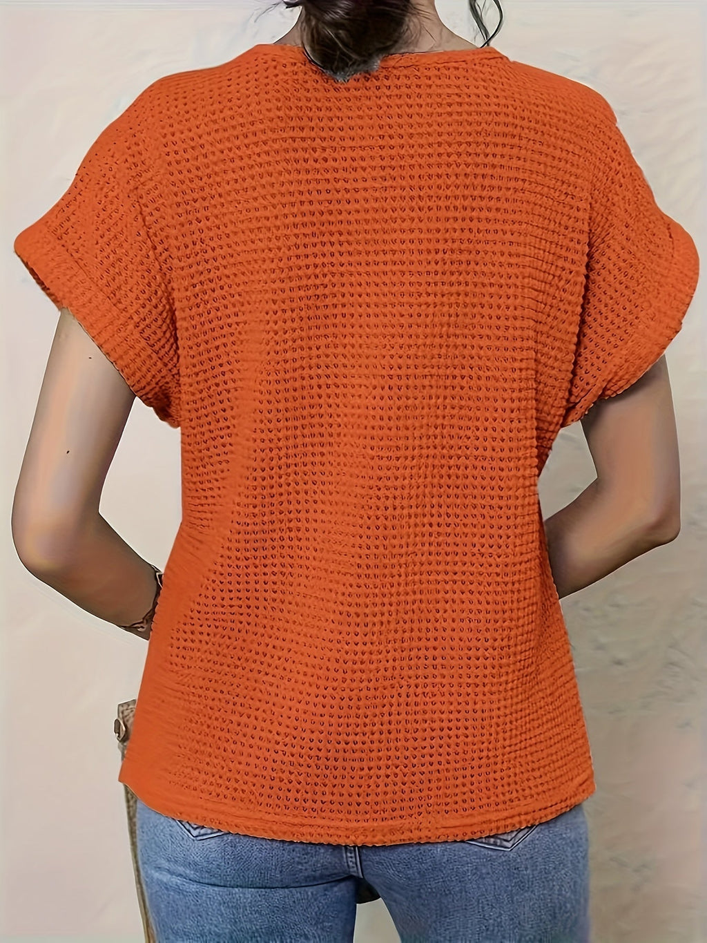 Violet | Detaljerad Stickad Topp