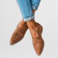 Helen | Mjuk Mocka Ortopediska Loafers