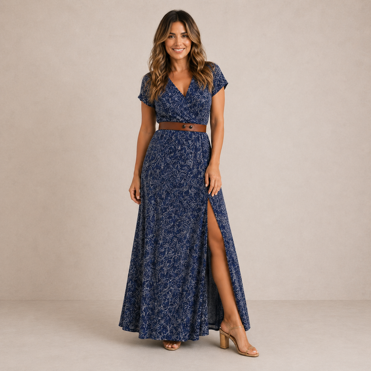 SARISA | Maxi klänning