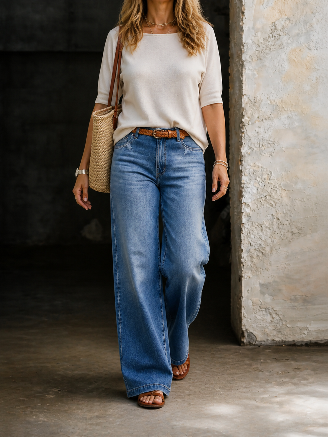 Madie | Vintage Högmidjade Jeans