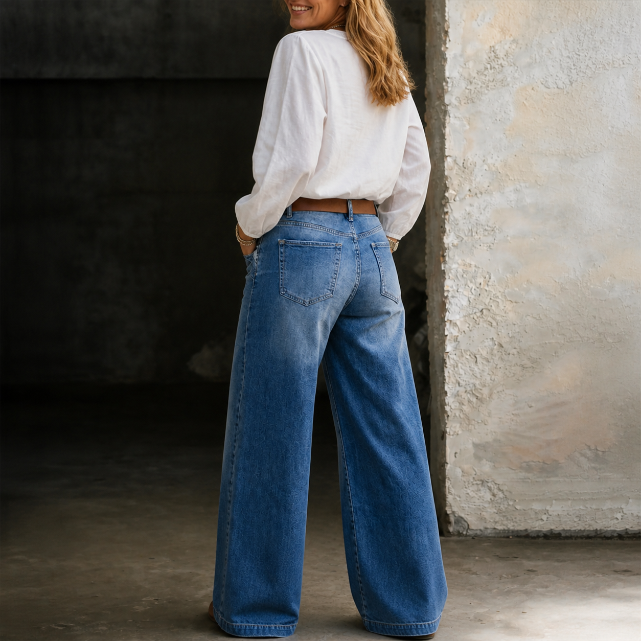 Madie | Vintage Högmidjade Jeans