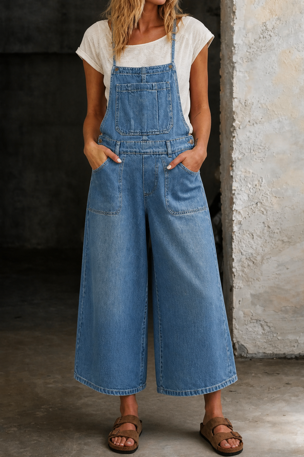 Elizabeth | Bred Ben Suspender Jumpsuit