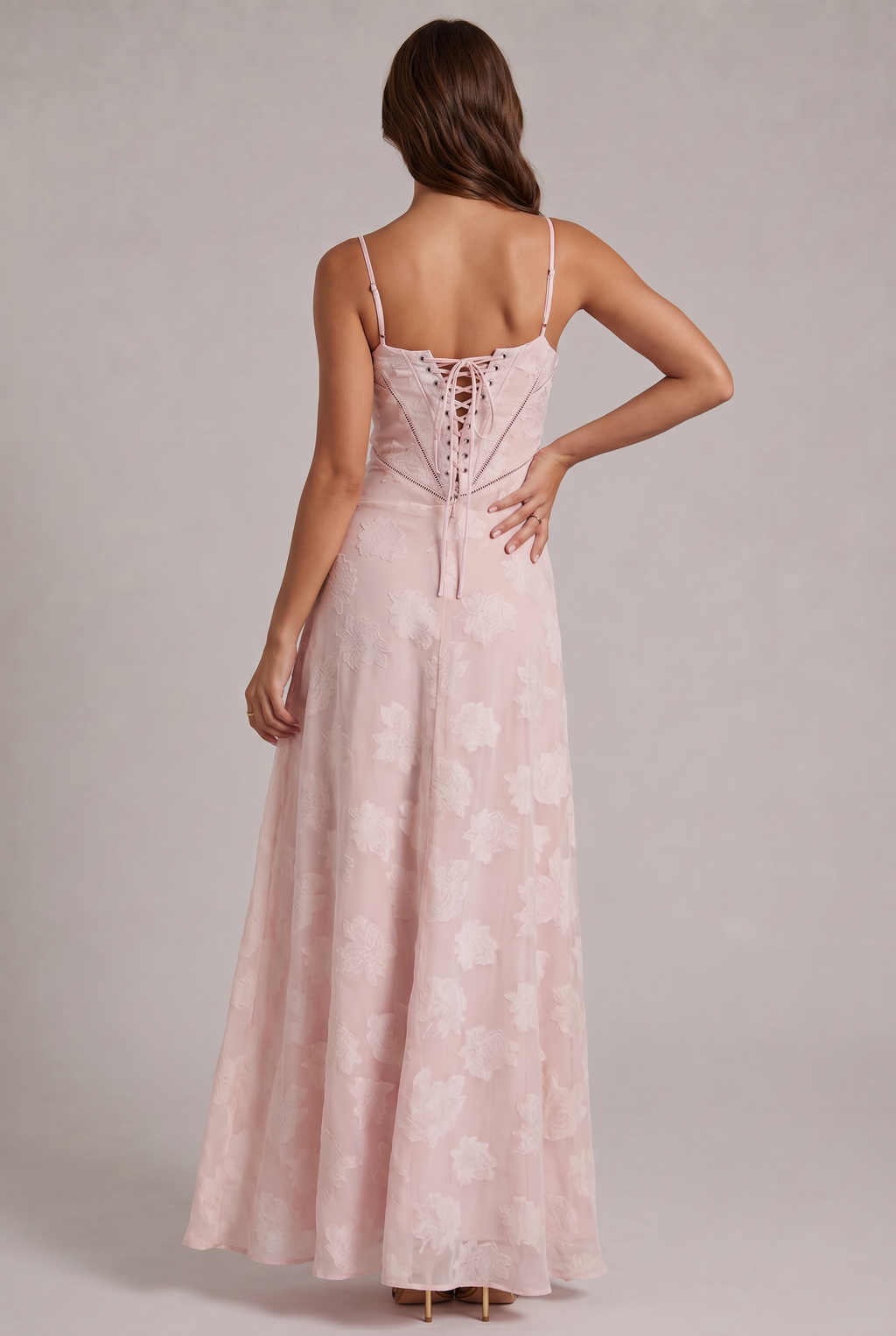 Bella Rosia Maxiklänning