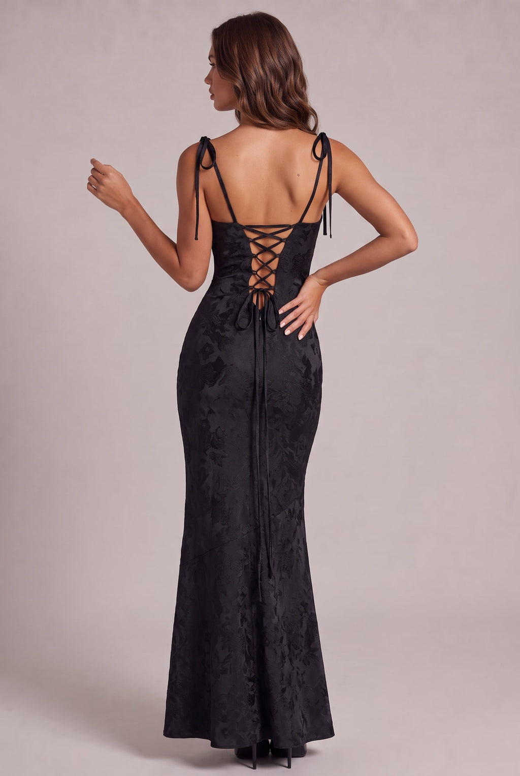 Suknia Floriana Jacquard Bloom