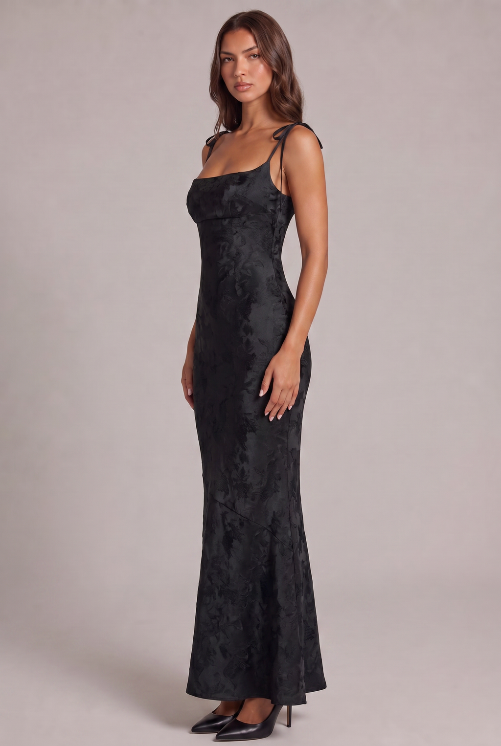 Suknia Floriana Jacquard Bloom