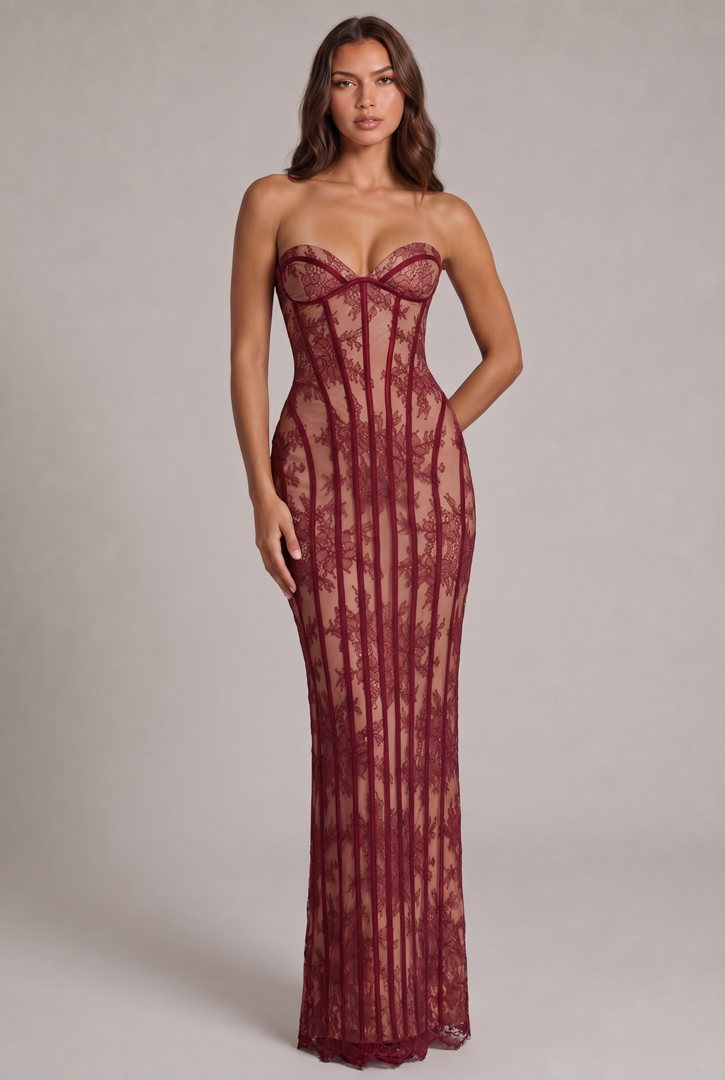Sukienka Lucette Lace Maxi