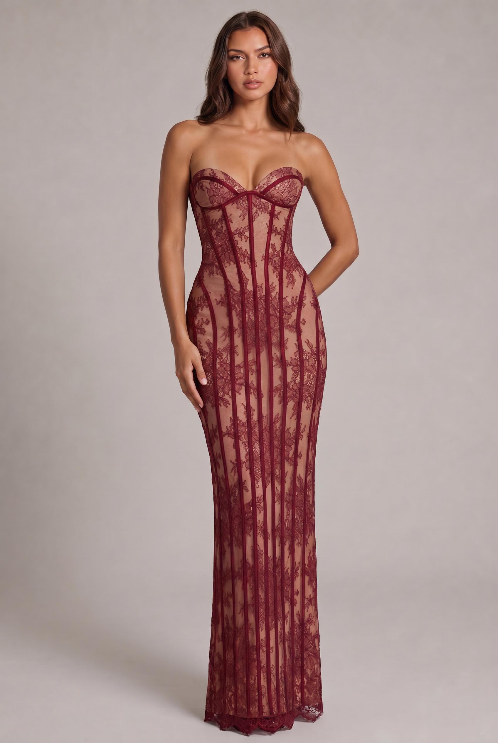 Sukienka Lucette Lace Maxi