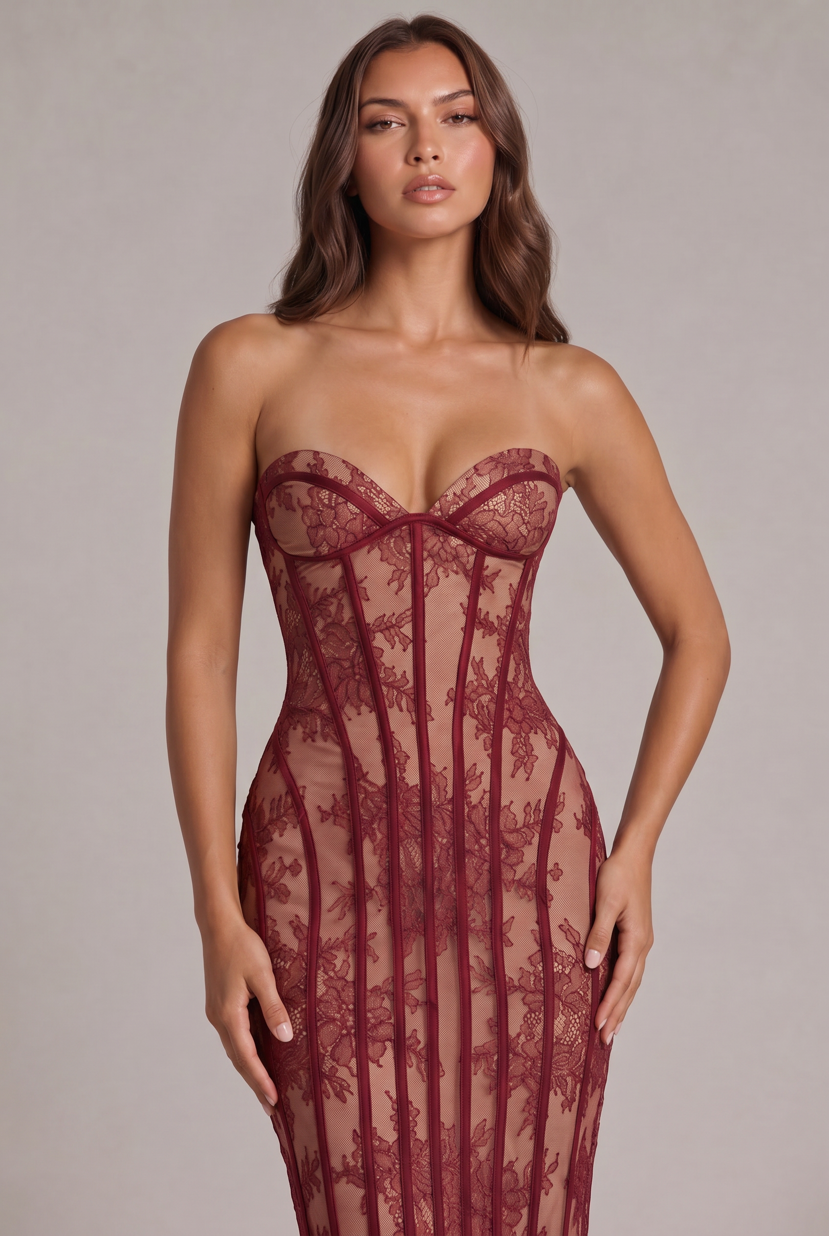 Sukienka Lucette Lace Maxi
