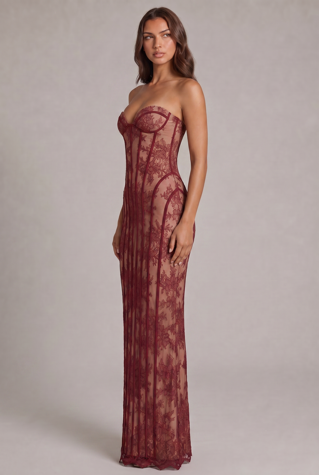 Sukienka Lucette Lace Maxi