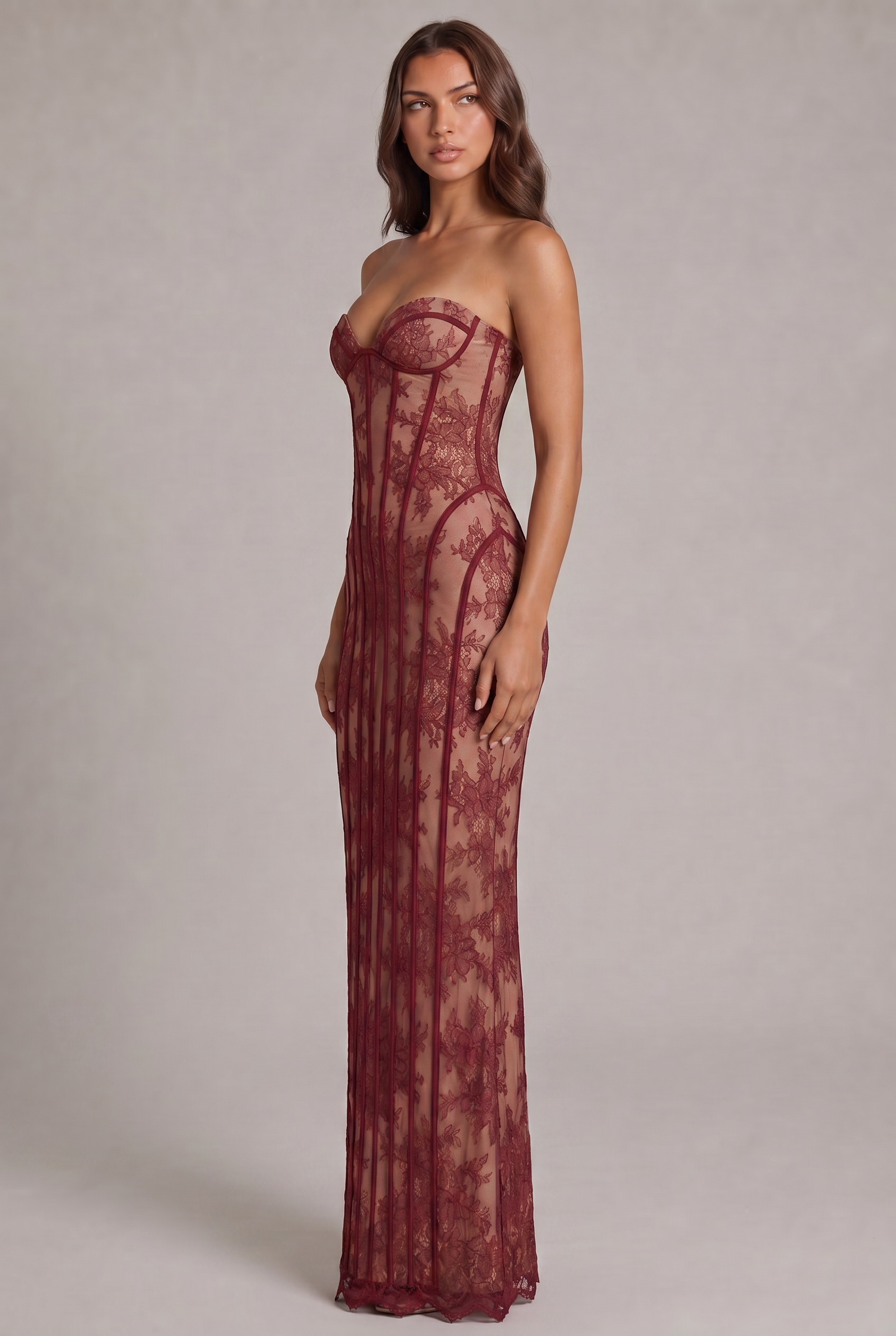 Sukienka Lucette Lace Maxi