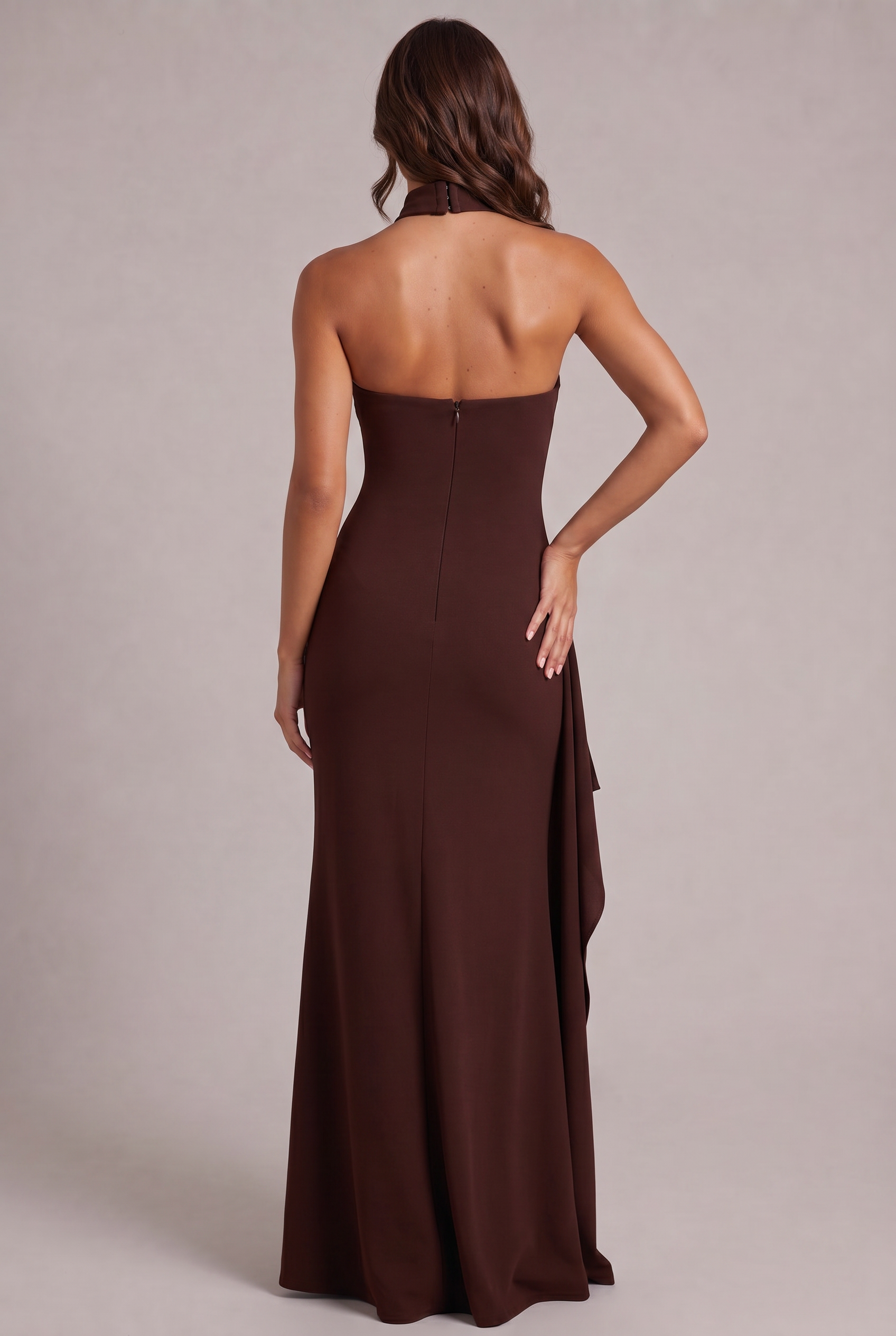 Klänning Livia Satin Maxi