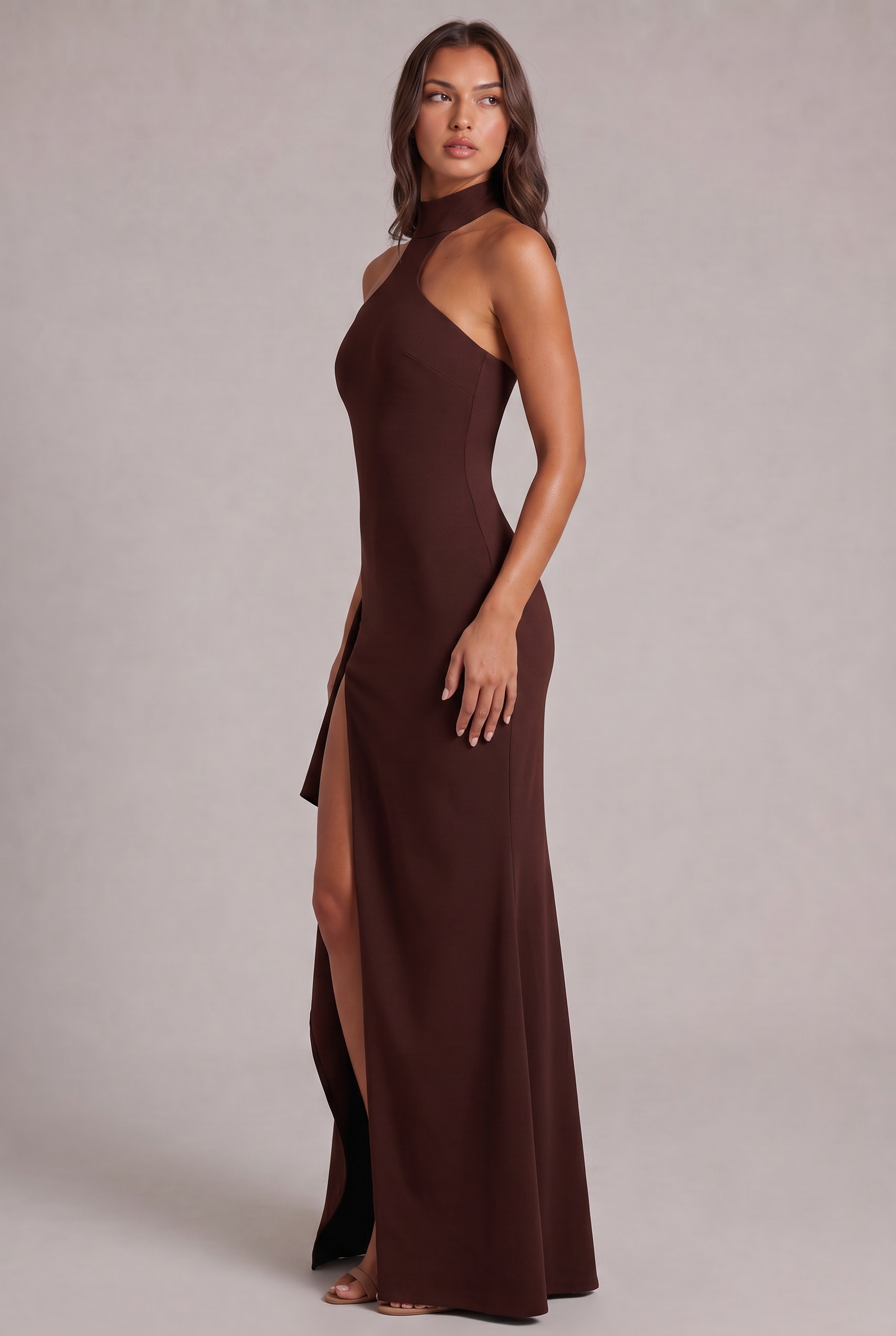 Klänning Livia Satin Maxi