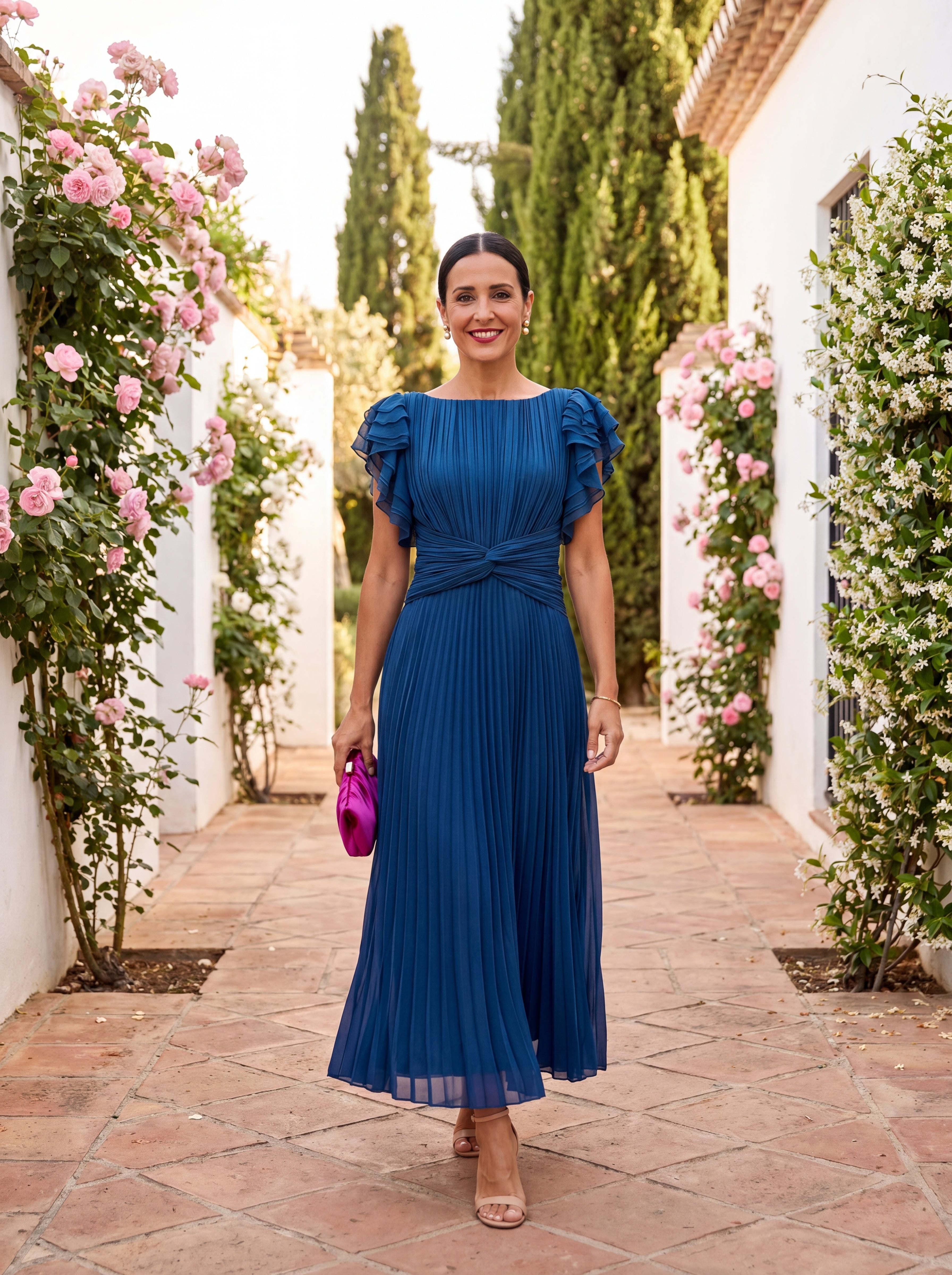 Elegant Klänning Selena i Fin Tyll - Maison Claire et Sylvie