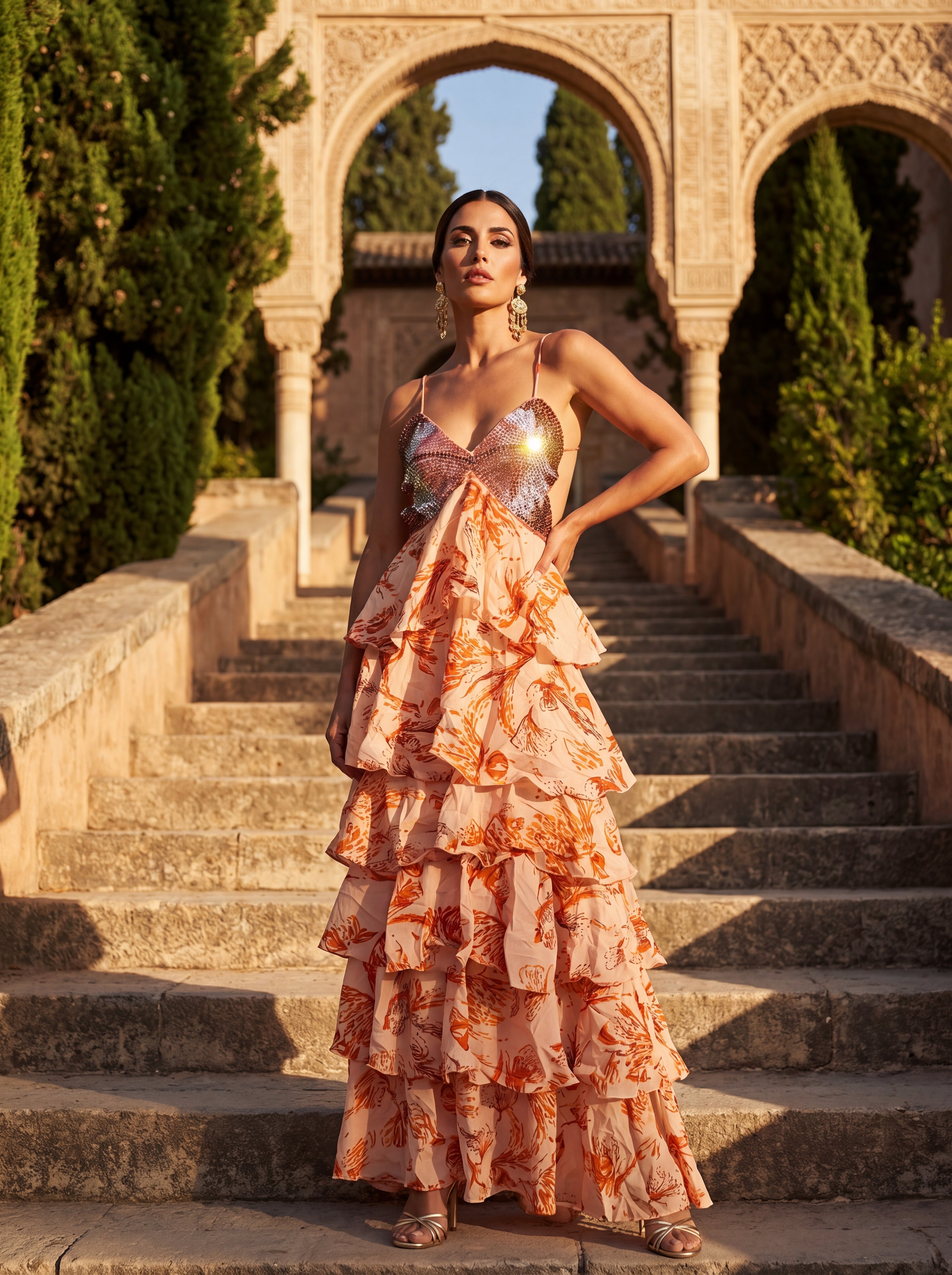 Elegant Silkesklänning Ibiza – Maison Claire et Sylvie