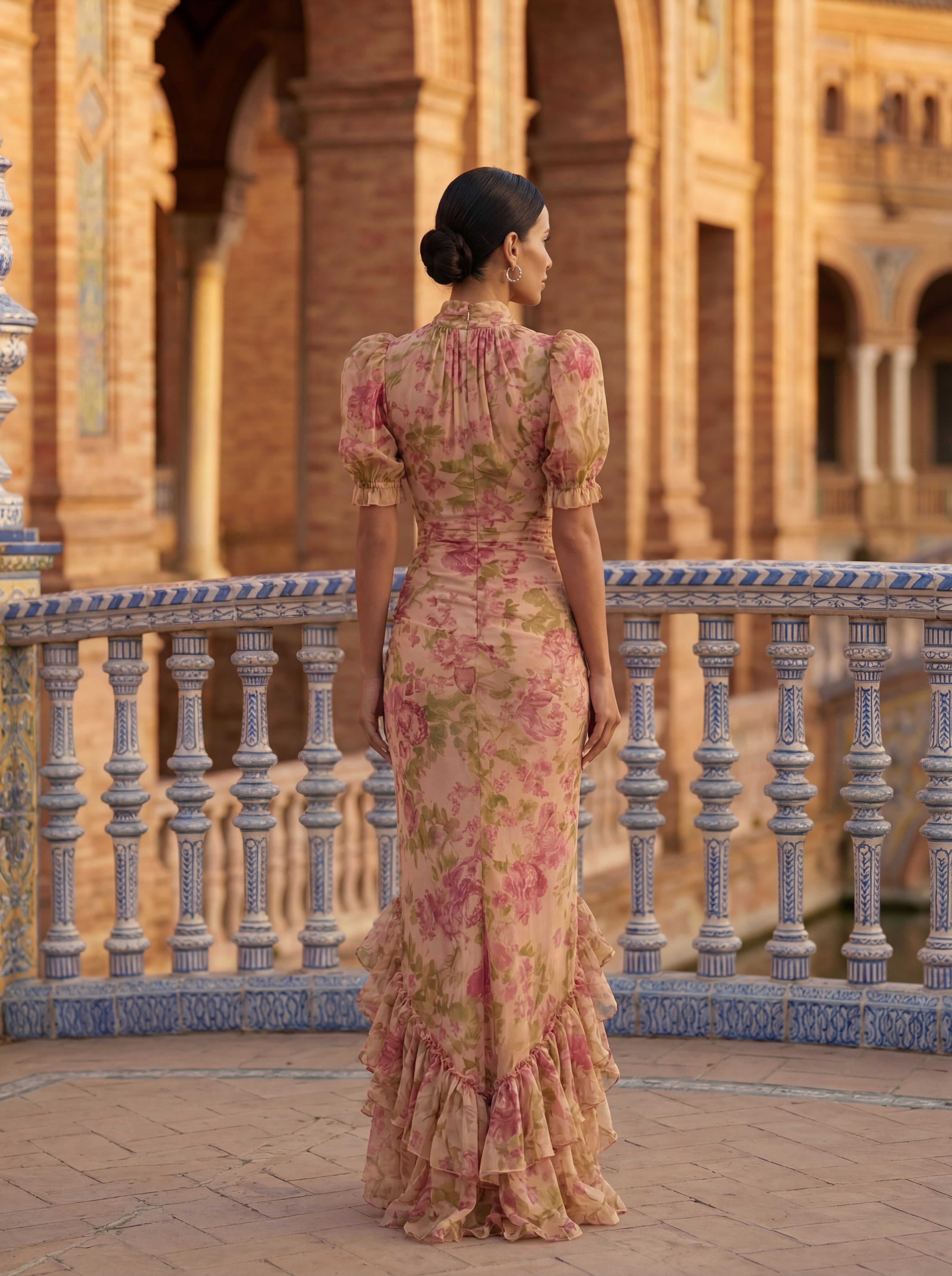 Elegant Klänning Rosario i Silke – Maison Claire et Sylvie