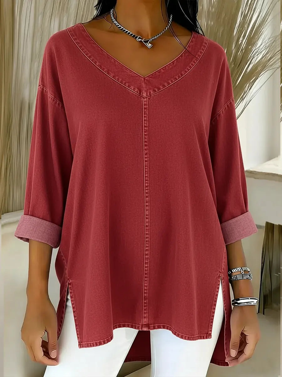 Lucy | Stilig Denim Top