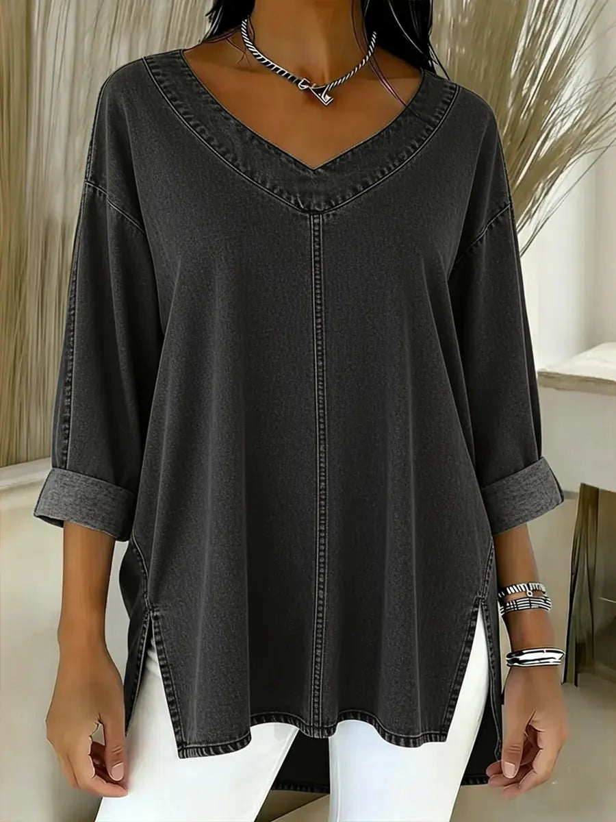 Lucy | Stilig Denim Top