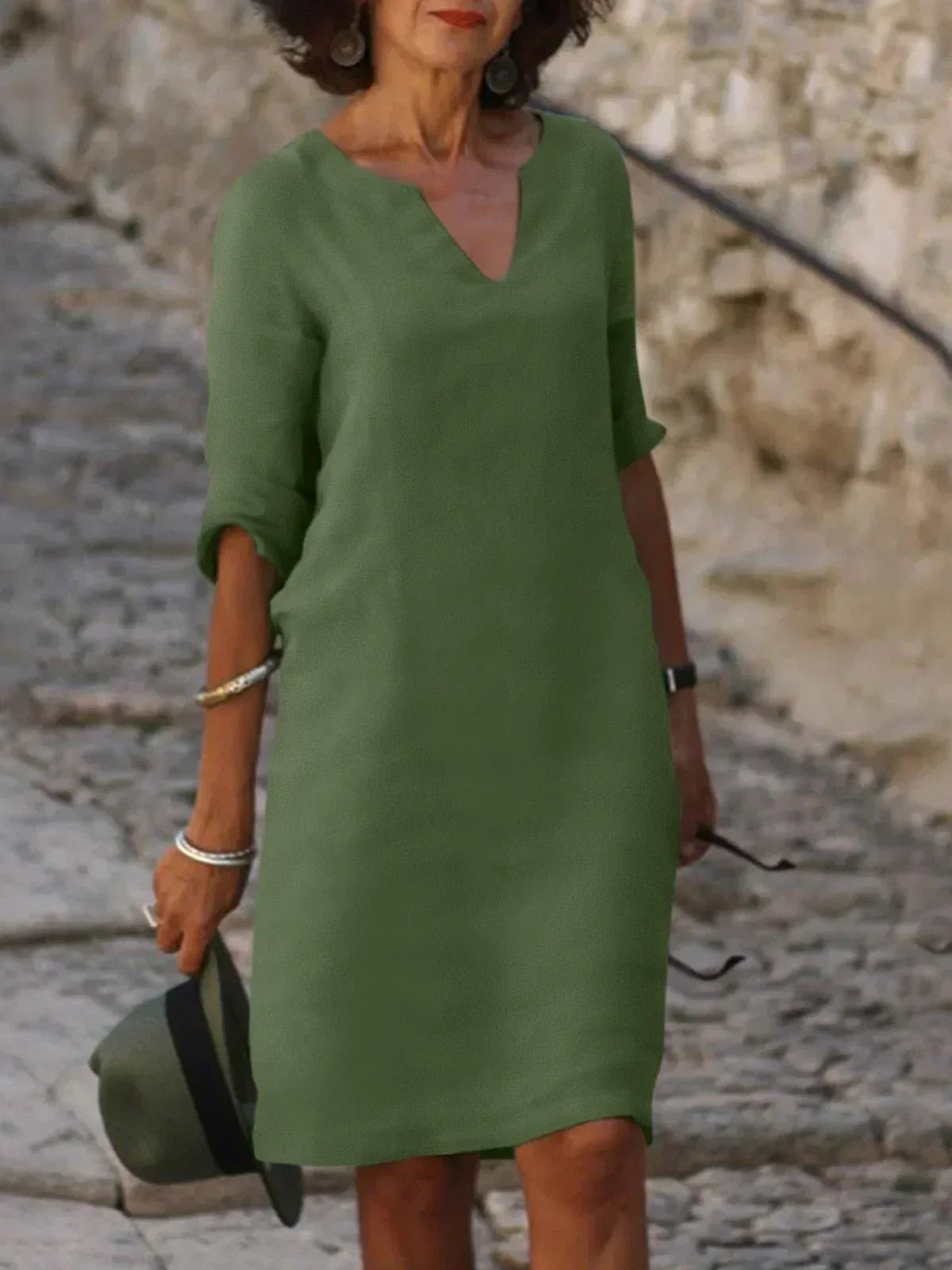 AMELIA | FLAKTANDE KLÄNNING