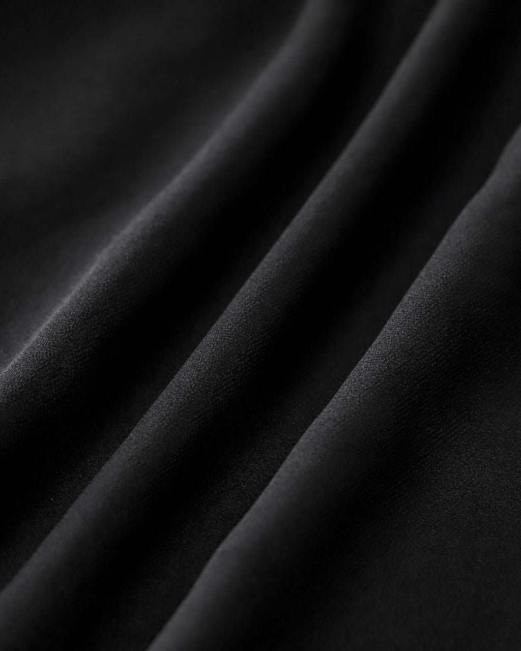Svart Sweetheart Hals Chiffon Maxi Klänning