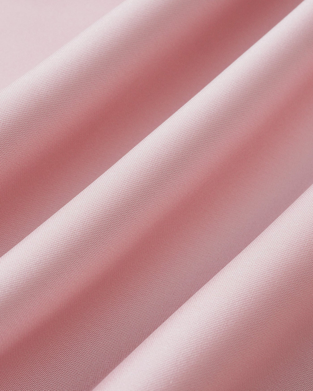 Rosa V-ringad spets satin midi klänning