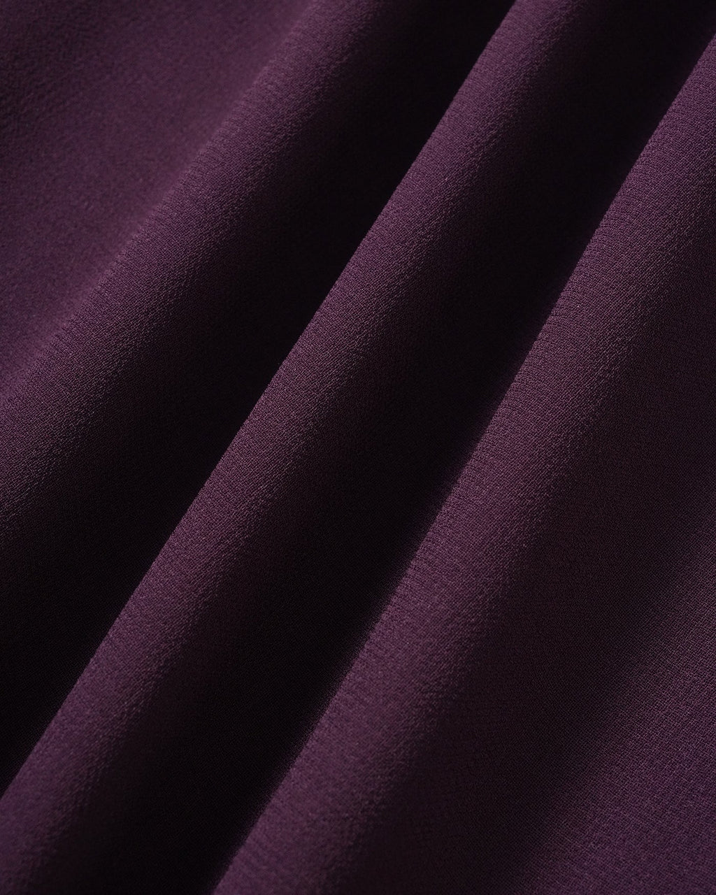 Lila Knytband Chiffon Mini Klänning
